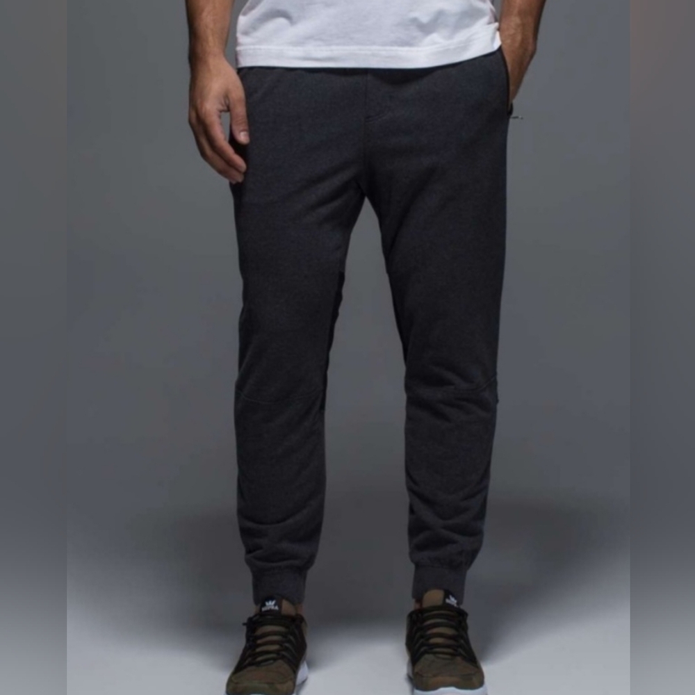 Lululemon Synth Pant Heathered Black/Black Jogger Size Large
